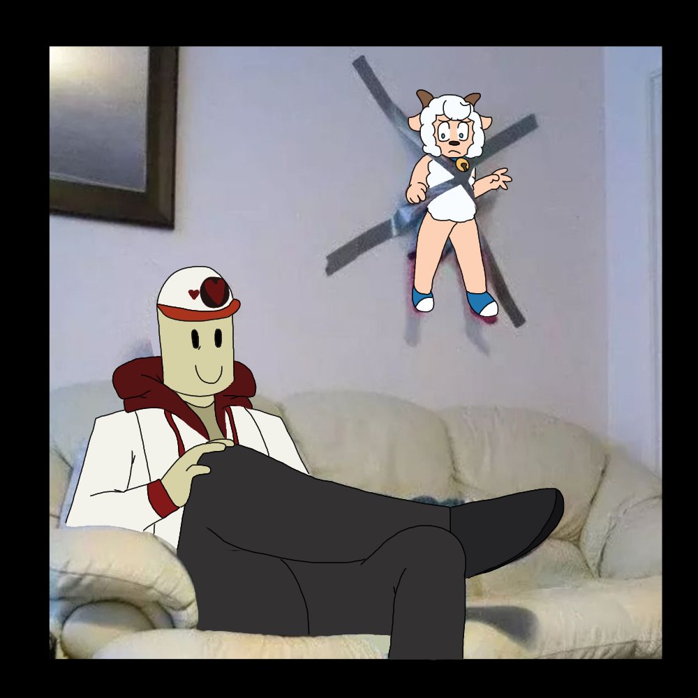 PabloBeasty's tweet photo. Me and my irl have been making collab drawings of both of our interests combined (hers is tmirb) so here's my shit post ass art lmao https://t.co/pmjDa0OtF5