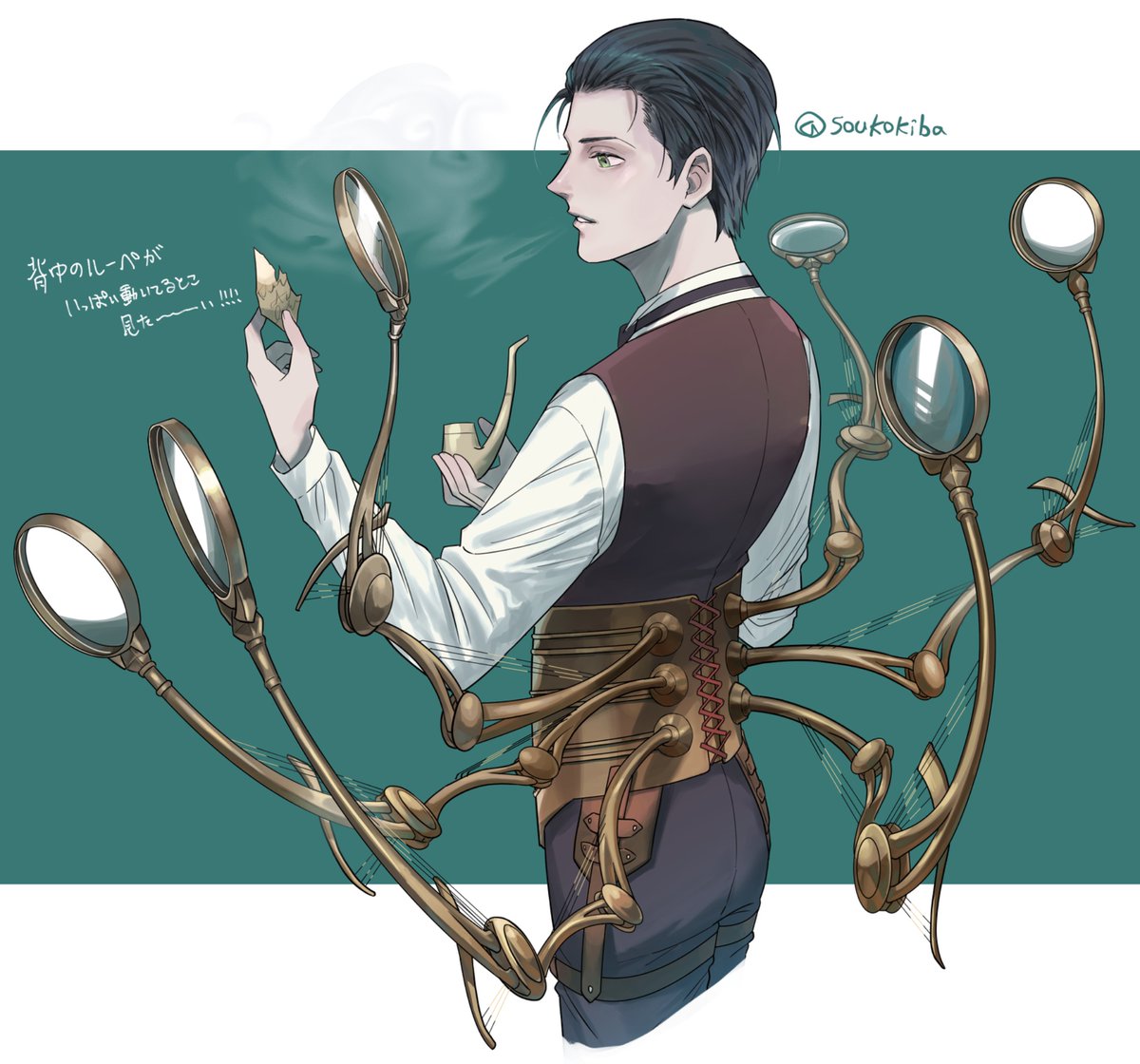 soukokiba's tweet photo. ﾎﾑの背中の羽()が好きなので練習も兼ねてちゃんと描こうと思った(無事力尽きた) https://t.co/8OMHrOPJTa