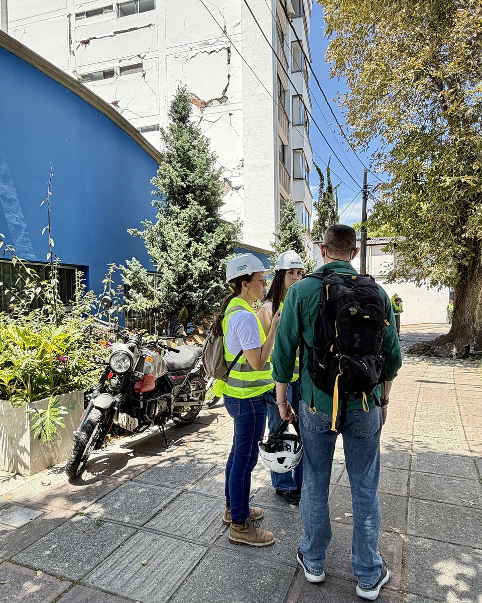 miyamotointl's tweet photo. Structural assessments are underway in priority areas of #Pereira and #Manizales. Teams are determining what can be saved, repaired, or must come down, and how much debris may result, to support recovery decisions. With @statedept support.

#EarthquakeResponse #Colombia https://t.co/5A3xKsP78y