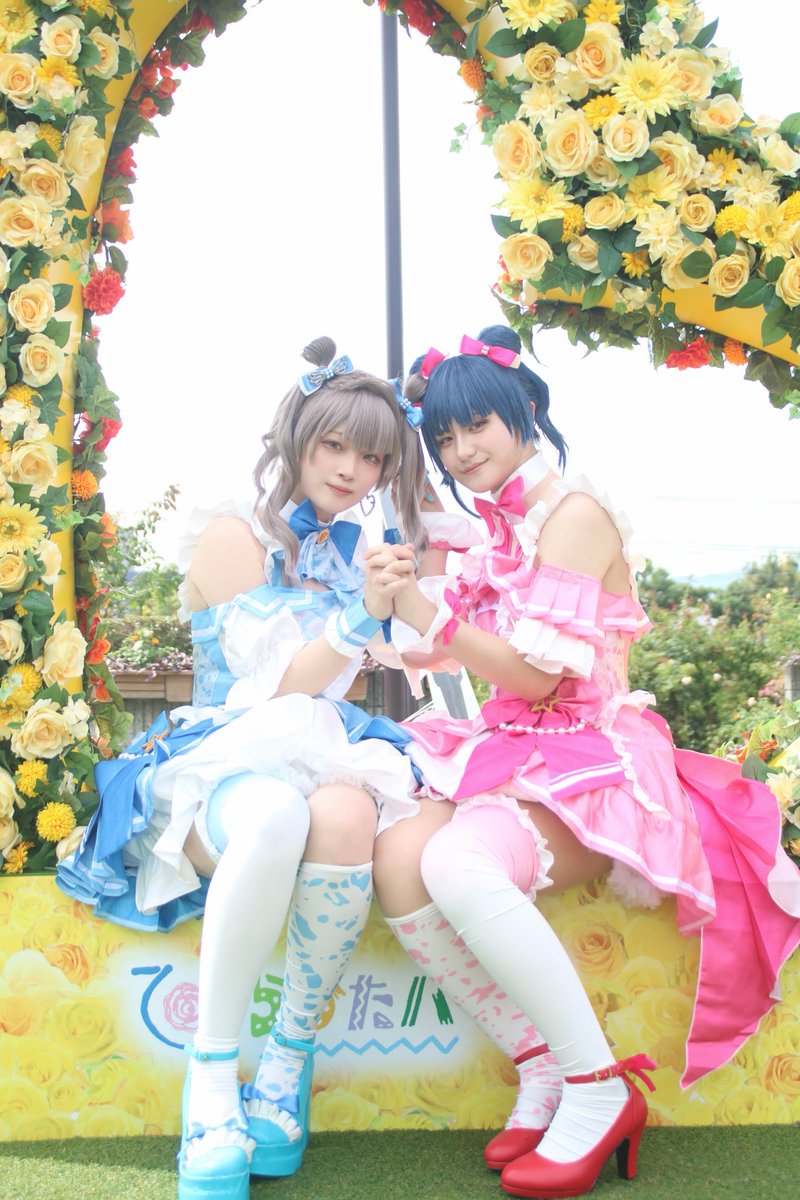 Su___s_c's tweet photo. ※cos / ﾗﾌﾞﾗｲﾌﾞ! 

【 Collaboration衣装 】

南iこiとiり × 津i島i善i子

📸⇒@doroseracistifl 様

#アコスタひらパー
#Cosplay https://t.co/lEzJYxjj6n
