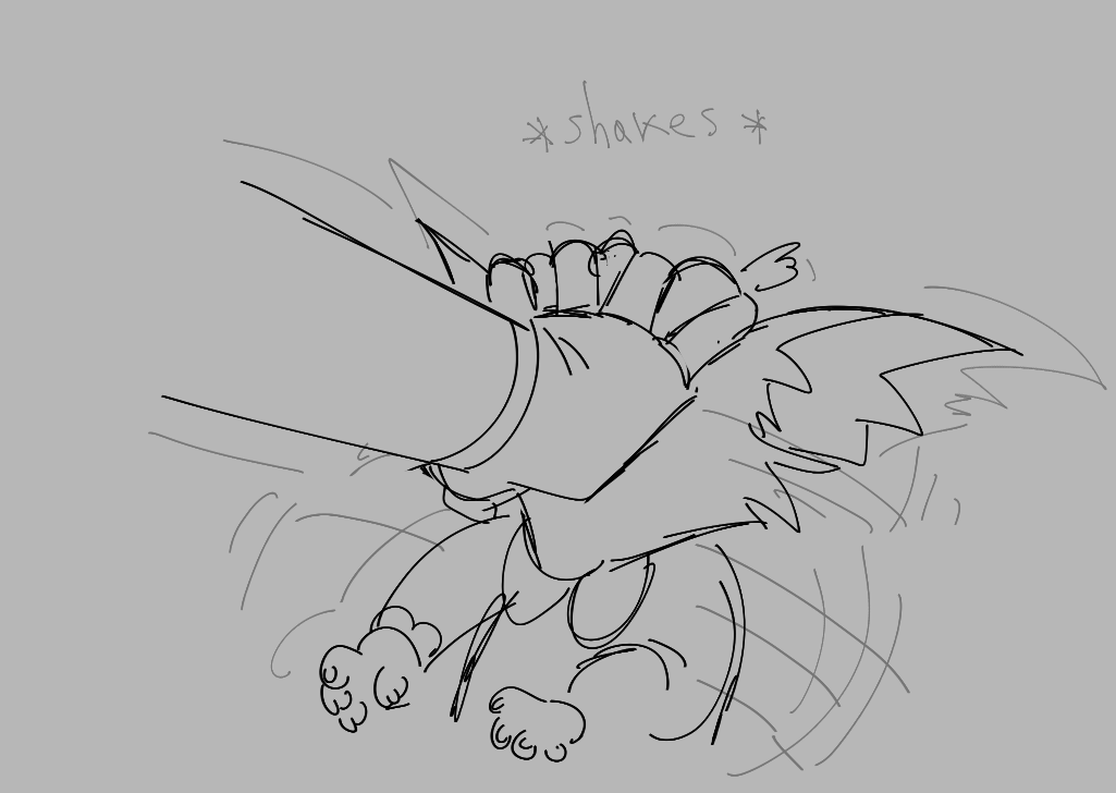 mafisamba's tweet photo. i like to imagine Shiv's way of petting critters is grabbing them by the muzzle and shaking them playfully (like im sure at least cat owners know what im talking about)

he's joking this is how he lost his arm
#deadlock https://t.co/Y29yDd7WXY