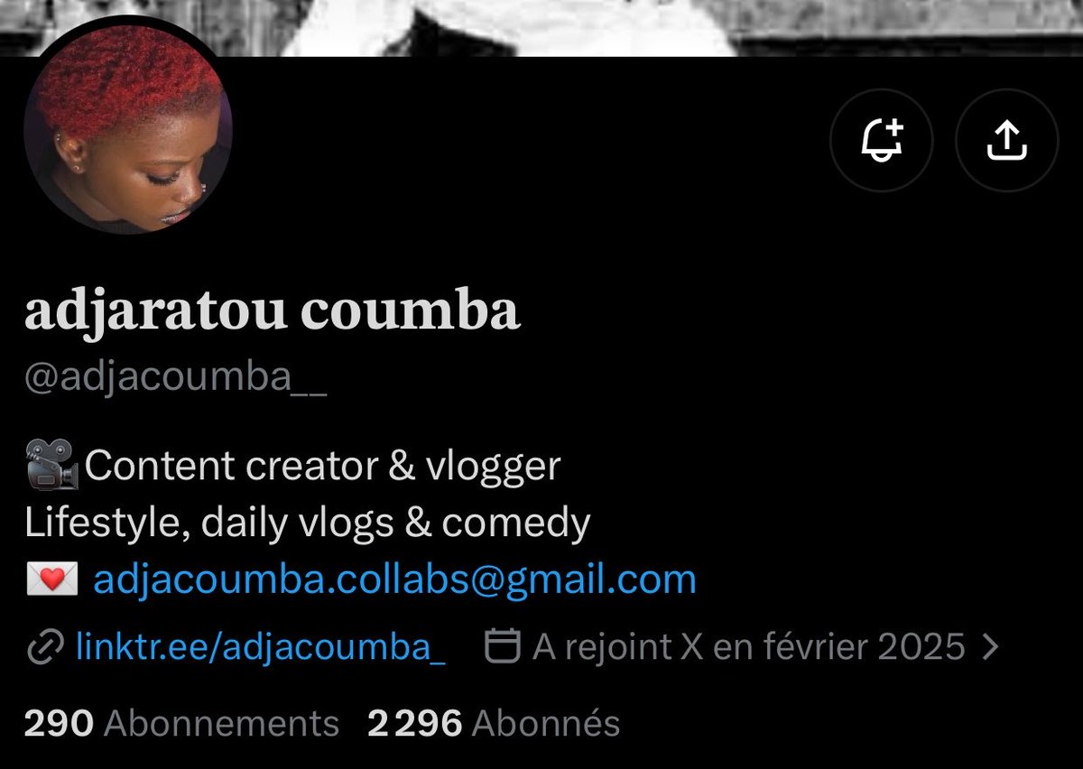 elhadjikandji10's tweet photo. « autre chose; gni doul follow back aussi ?? lan moy seen problème ?? ngua follow nite ki loum lay wagni?? 

ADOUNA AMOUL SOLO🫵🏾❌ »

Dixit celle qui ne follow que 290 personnes sur les 2296 qui le suivent 😂

Elle a réellement osé tweeter ça ? https://t.co/aE7MBcjoE2