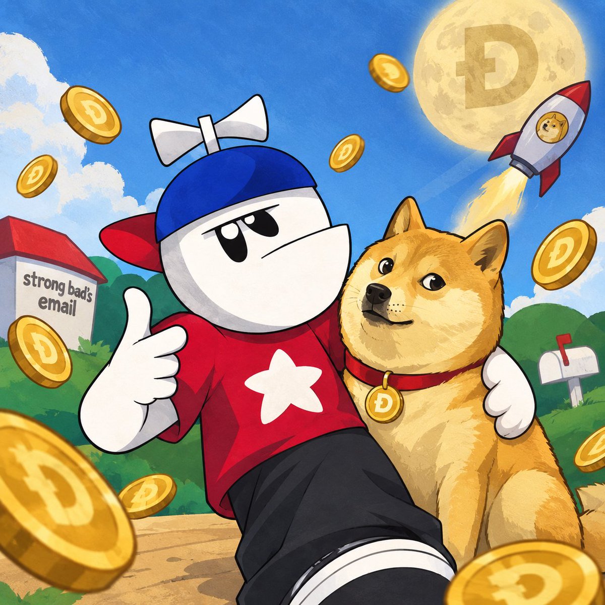 FoundtheRunner's tweet photo. D-O-G-E showed up in Homestar Runner.

Years later, DOGE become an internet icon. Then $DOGE took it even further.🐕🐕🐕

Now we have $RUNNER x $DOGE 

OG character, OG meme.

Oh man, the lore is getting way too strong👀 https://t.co/4h4tyYaDcm