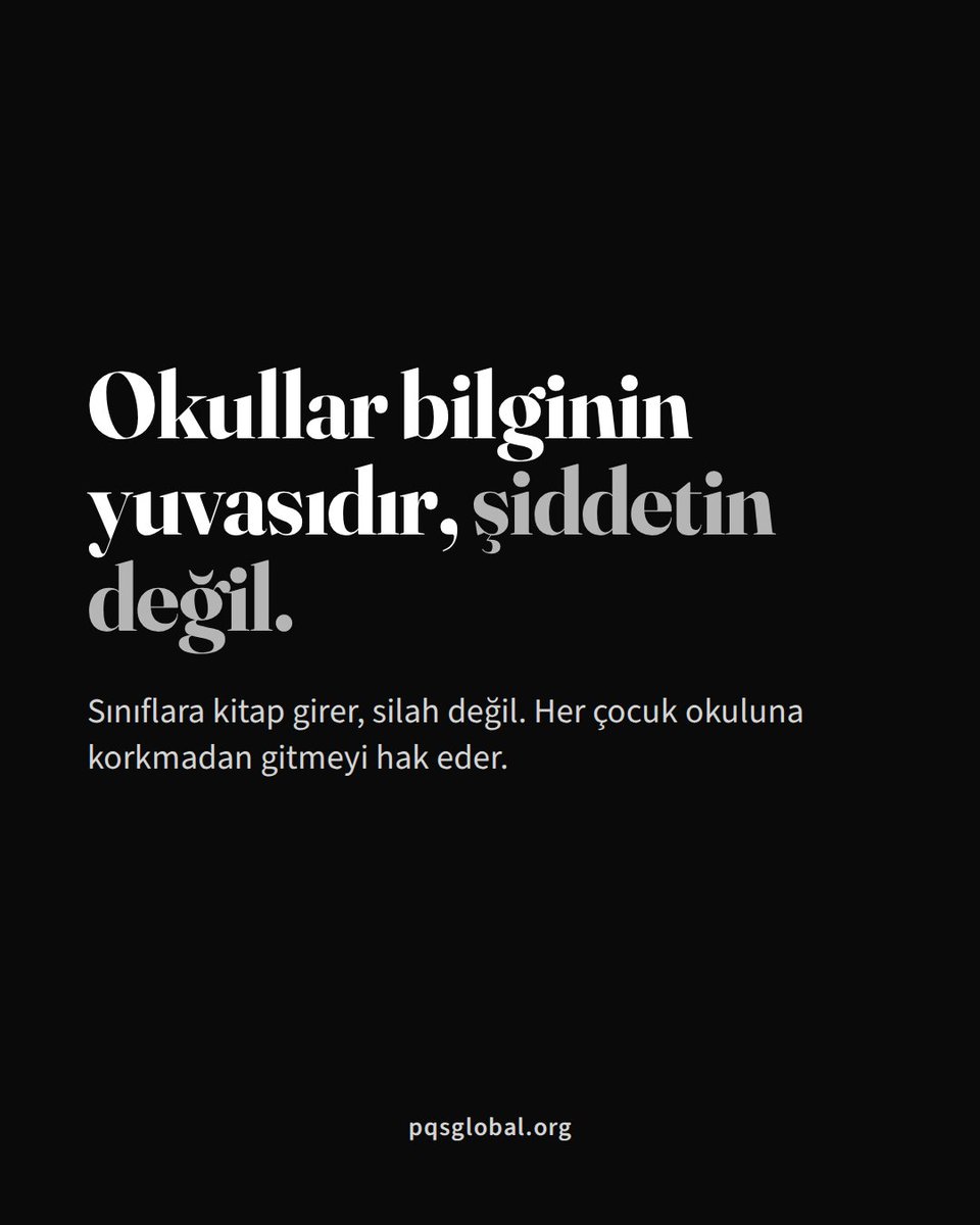 Fatihceylan1111's tweet photo. Eskiden okul zili çaldığında koşardık; teneffüse, oyuna, arkadaşlarımıza.

Şimdi çocuklarımızı okula gönderirken içimiz titriyor.

Nereden nereye geldik…

Sınıflara kitap girmeli, silah değil.

#OkulGüvenliği https://t.co/SxzlXq9tqi