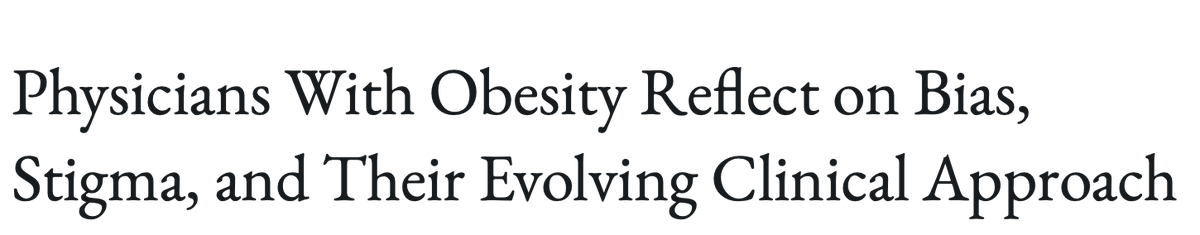 DoctorTro's tweet photo. Trying to address obesity, without addressing hunger and food addiction is missing the point.

Obesity is a neurohormonal disease. It is NOT about willpower.

The time is long overdue for the outdated energy balance model to be left behind.

Medscape interviewed me for this article on the ongoing issue of weight bias and stigma...

Check it out: https://t.co/ex1O5vWJ4D