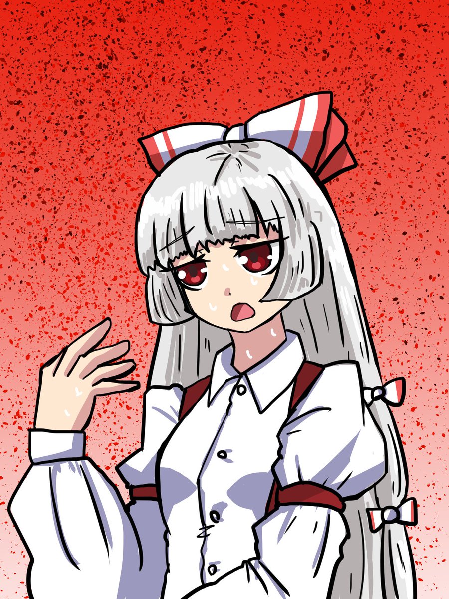msn00100hyaksh1's tweet photo. まだまだ昼間は暑く感じる藤原妹紅 https://t.co/JTamsRQgJB