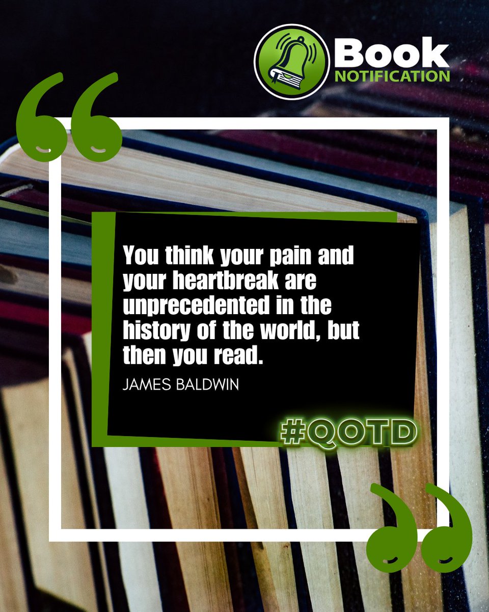 BookNotify's tweet photo. QOTD๐ฌ
#qotd #quotes #getnotified https://t.co/5aKajBMmbj