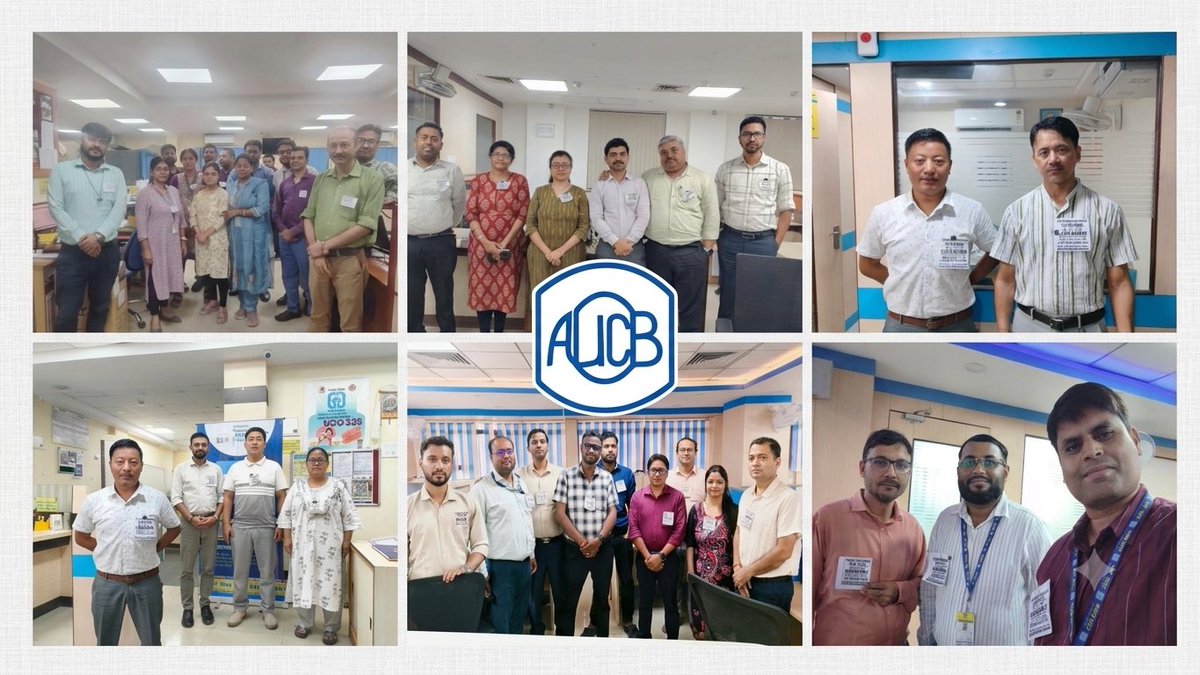 AOUCBWB's tweet photo. BADGE WEARING in support of upcoming STRIKE on 28th, 29th and 30th September, 2026, by our members and colleagues across the branches/administrative offices of West Bengal. ✊🏾

@AOUCBWB @aiboc_in @sameerrawat0407 @rupamsmail @UFBUIndia @DFS_India @ndtv @RahulGandhi @FinMinIndia https://t.co/HFEvWMadrD
