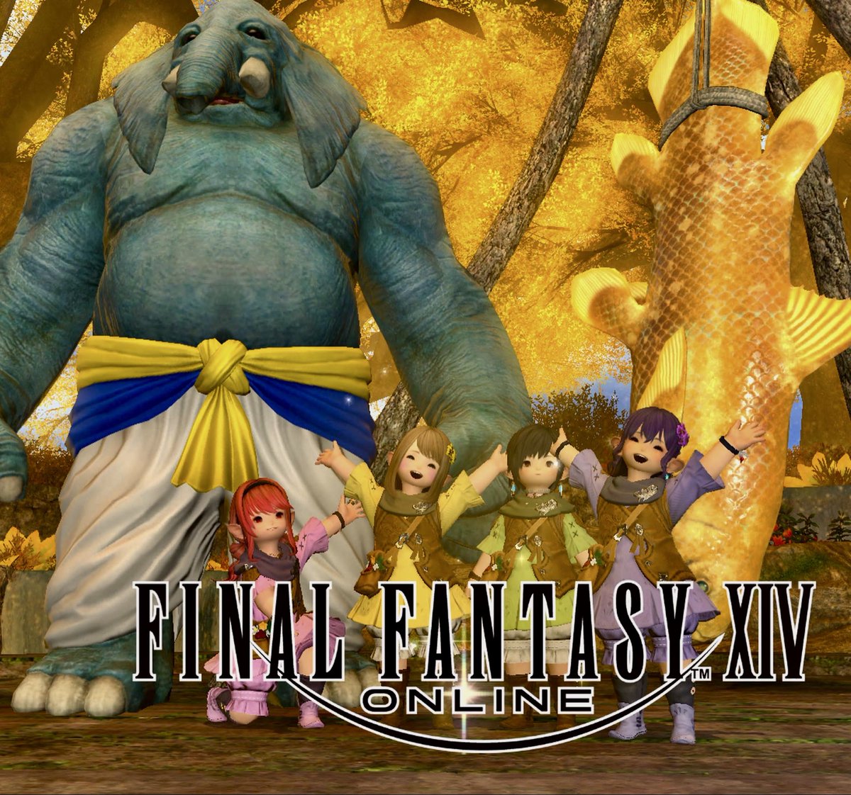 Hiyocochan_FF14's tweet photo. 今日はFCメンバーと
あろあろ島頑張ってるよ〜╰(*´︶`*)╯
#ff14 #ララフェル https://t.co/SY7Psr1W2X