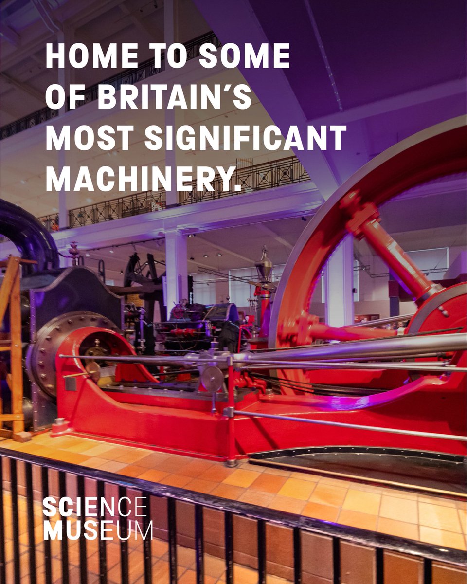 SCM_Events's tweet photo. Home to some of Britain's most significant machinery, this space tells the story of the power that transformed the world. By day, a gallery of engineering icons. By night, a reception space among the steam engines that powered the Industrial Revolution. https://t.co/jYgLq2z2DR
