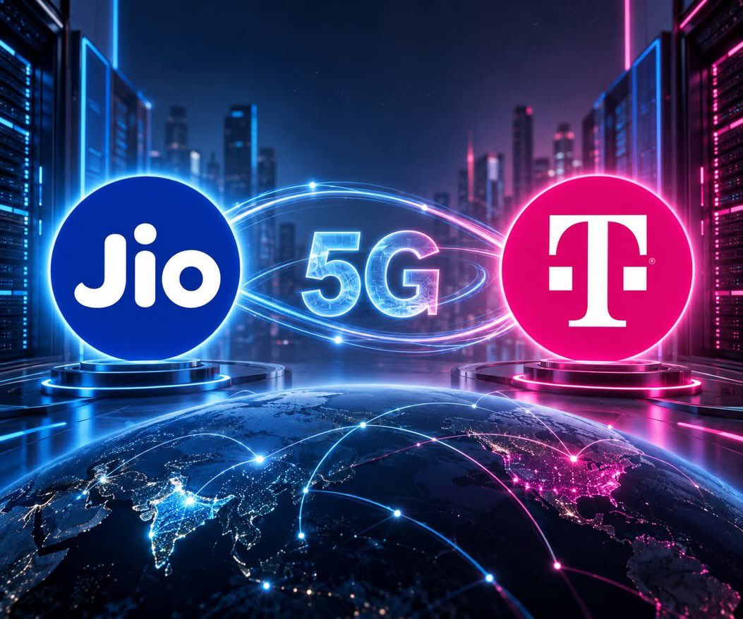 yuvinfo's tweet photo. 🚨 Reliance Jio and T-Mobile have achieved the world’s first 5G SA (Standalone) roaming milestone. 🌐📶 https://t.co/XWy1h4pdsG