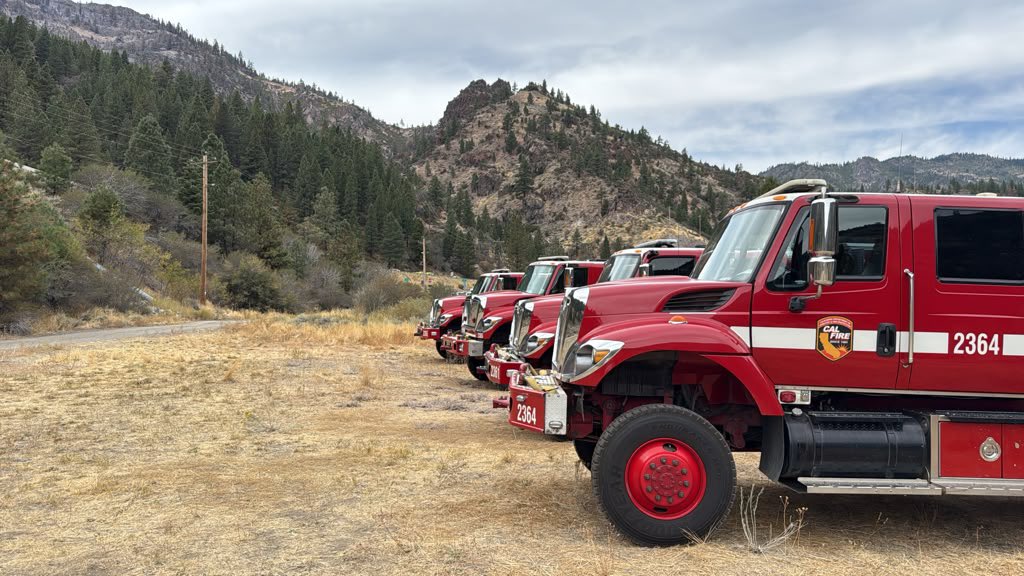 CALFIRENEU's tweet photo. Floriston Fire – FINAL

The Floriston Fire is now 95% contained at 622 acres.

I-80 and Floriston Way, 9 miles northeast of Truckee (Nevada County)

Firefighters have held the fire within its existing footprint for several days with no additional growth. https://t.co/N2yIySgDCo