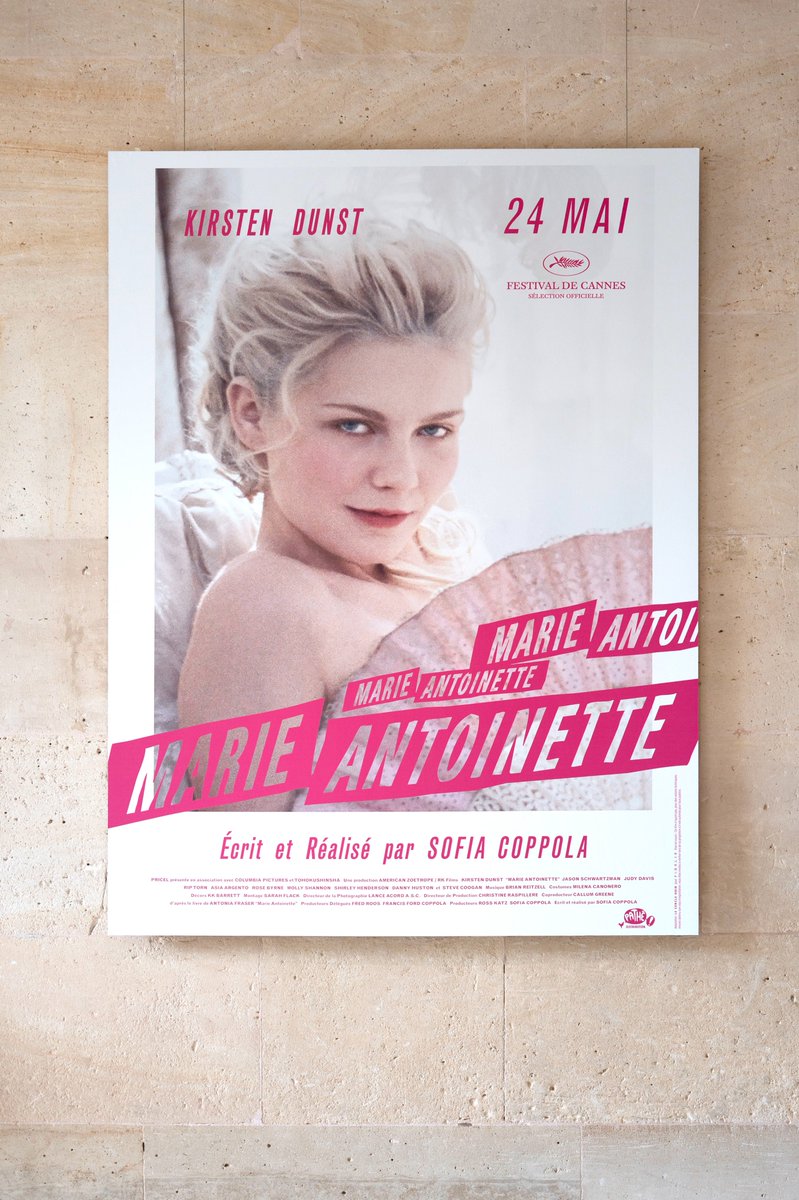 CVersailles's tweet photo. 🎬🥳 Opening Day: Marie Antoinette, by Sofia Coppola

The Palace of Versailles celebrates the 20th anniversary of “Marie Antoinette” with an exhibition at the Petit Trianon, offering a glimpse behind the scenes.

In collaboration with Sofia Coppola, with support from Cartier. https://t.co/jXFhg7oaFw