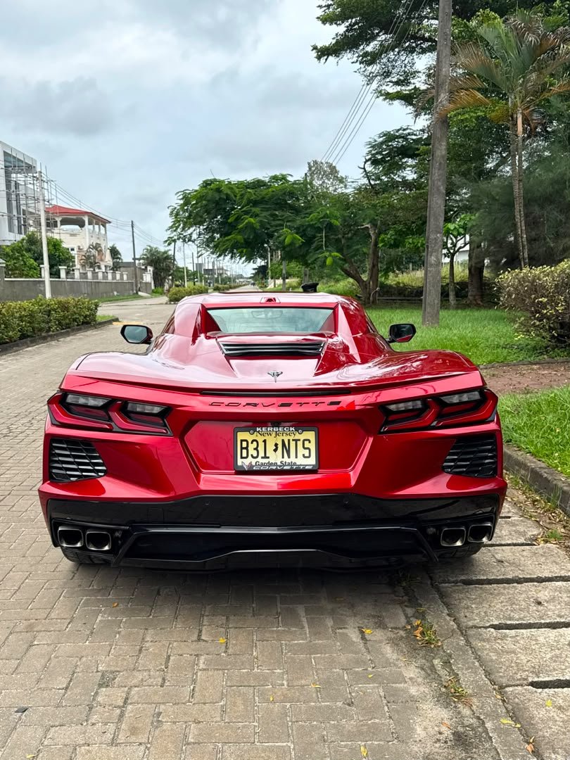 k_autos1's tweet photo. ♥️🌹♥️🌹♥️🌹♥️🌹♥️

🔥 NEW ARRIVAL🔥 
2021 Chervolet Corvette Stingray
2Lt Hard Top Convertible || HUD || Wireless Charge || Park assist || Accident free. ✅

💸Price: 168m
CALL/WHATSAPP:+234 905 033 4879 🇳🇬
#fypシ゚viral #lagoscars #kldautos https://t.co/saOWQO6QCq