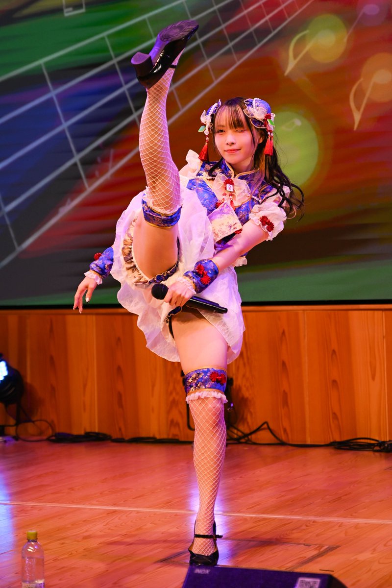 yusha_yamada's tweet photo. 日付：2026年09月07日
イベント名：IDOL SODA Stream!! in としま
モデル：まりえ(45)
カメラの使い方と新しいレンズのお陰でハイキックの成功率が格段と上がった👍
#まりえ 
#アイドル 
#ライブ撮影 
#Nikon https://t.co/MwIJgGrWOg