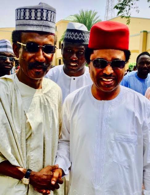 ShehuSani's tweet photo. Happy Birthday to Col Abubakar Dangiwa Umar rtd former Governor of Kaduna State. https://t.co/WhZHFvU4YV