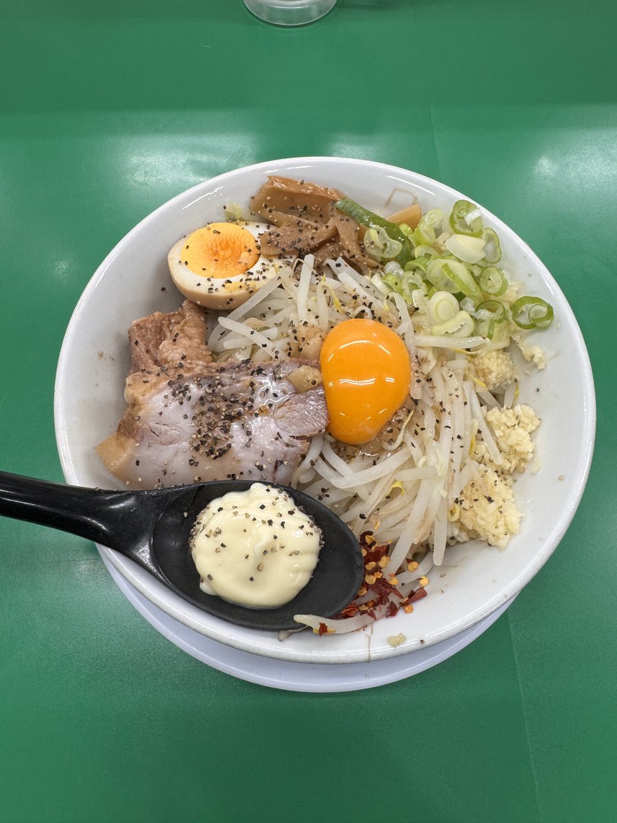 maato428's tweet photo. 今を粋ろ
まぜそば🍜
美味しかった😎！！ https://t.co/2aU4sjvnEY