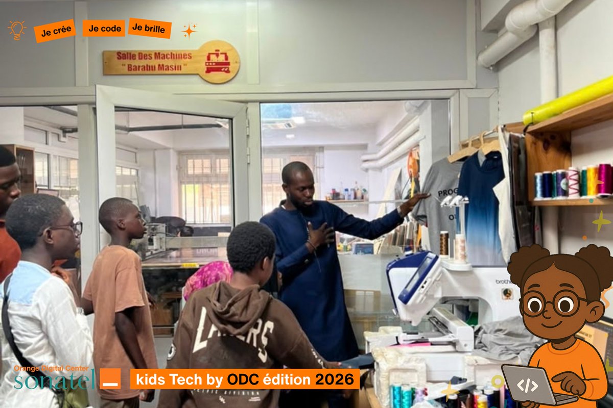 ODCSenegal's tweet photo. Un mois de découverte, d’apprentissage et de créativité…

Kids Tech 2026, c’est terminé !
Pendant un mois, 319 enfants ont découvert le numérique autrement à travers 15 activités ludiques, créatives et éducatives.

RV l’année prochaine pour une nouvelle aventure #KidsTech ! https://t.co/xwkmwzZ9cr