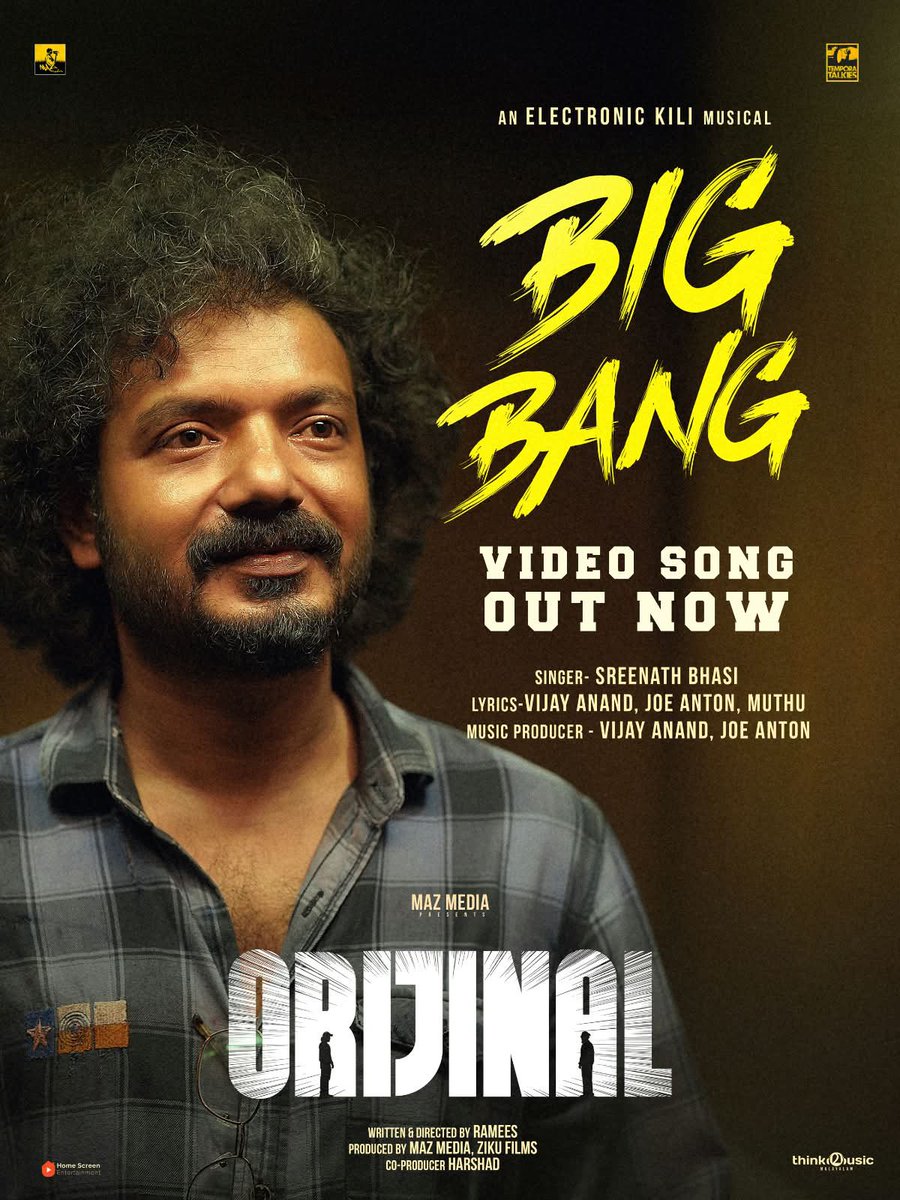 ForumReelz's tweet photo. Before TIME Began.. There Was BIG BANG.

Song OUT NOW!
https://t.co/tUIu5WAIaC 

#orijinalmovie
#sreenathbhasi https://t.co/w9SdIKLw04