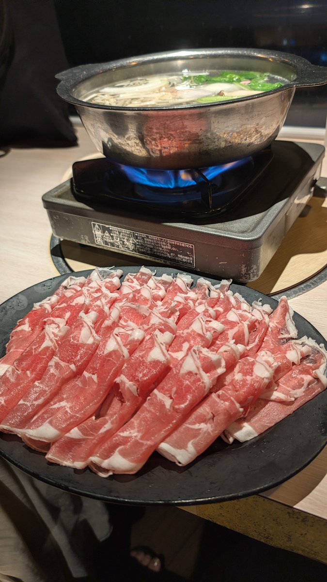 magon_the_3rd's tweet photo. またラムしゃぶ行ってきた https://t.co/iRMnEbudNn