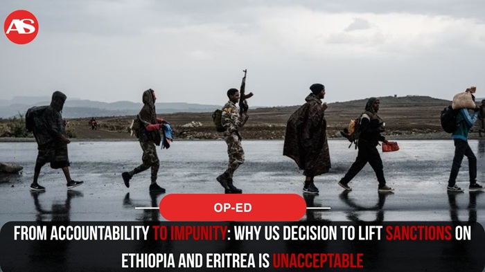 addisstandard's tweet photo. #Op_ed: From Accountability to Impunity: Why #US decision to lift sanctions on #Ethiopia and #Eritrea is unacceptable
The expiration of U.S. Executive Order 14046 and removal of key Ethiopian and Eritrean actors from the sanctions list raise concerns about accountability and renewed instability in the Horn of #Africa, writes Yemane Zeray Mesfin.
He argues that the 2022 #Pretoria Agreement halted major fighting but left justice, reconstruction and displacement unresolved, while tensions between Ethiopia and Eritrea have since deepened.
Yemane warns that lifting sanctions without human rights benchmarks, transitional justice, or troop withdrawals could weaken an important deterrent.
https://t.co/Bj1lQsTnGb