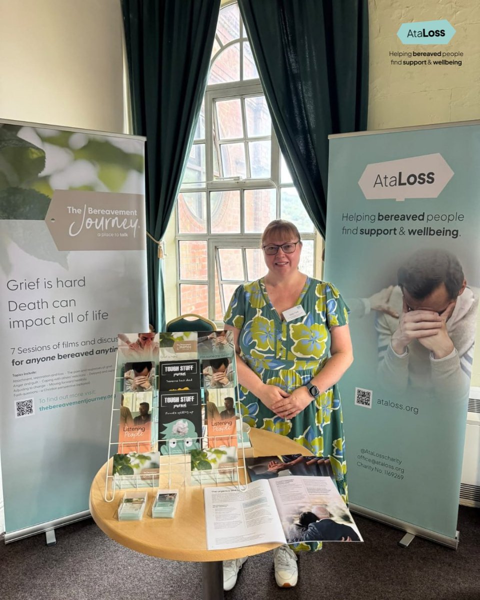 AtaLosscharity's tweet photo. AtaLoss is at the Let's Do Summit, From Insight to Action. Building the future of mental health support in Gwent.
We're raising awareness of how bereavement - left unsupported - can lead to mental health issues later down the line.

@AneurinBevanUHB @weareplatfform @Adferiad_ https://t.co/VGPEzG8LGT