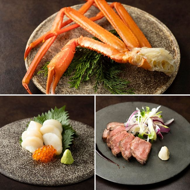 OZmall's tweet photo. 蟹やホタテに黒毛和牛ステーキなど、北海道の旬食材と絶品美食が勢揃いする豪華ビュッフェ🦀
東京にいながら北海道を旅するような至福のひととき✨ https://t.co/sduS0wQTC1