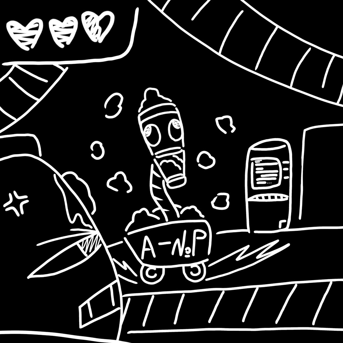 sk3l909's tweet photo. Wowie, a popcorn robot! https://t.co/WtzjQMzgDG