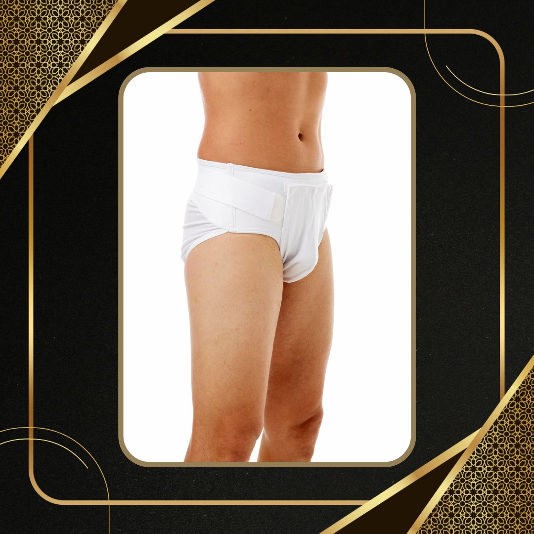 UnderworksStore's tweet photo. Get targeted inguinal support with Underworks Men's Inguinal Hernia Brief with Hot and Cold Therapy Gel Pads. Built-in gel pad pockets allow convenient hot or cold therapy with focused groin support https://t.co/aYxqqiOBQL #InguinalSupport #InguinalHernia #Hernia https://t.co/8ImBw2sSS4