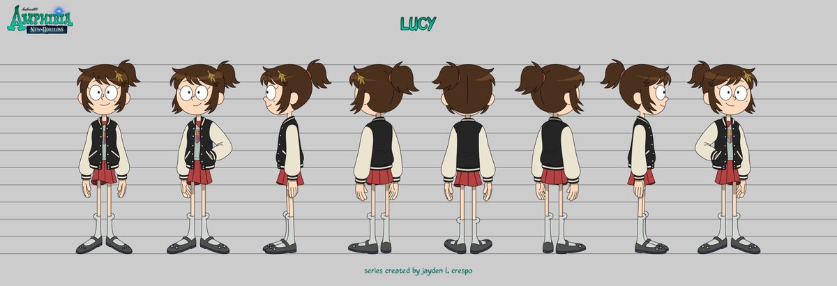 neonexus845's tweet photo. Nelson & Lucy model sheet! Here’s their turnaround angles from different views.
#Amphibia #AmphibiaNewHorizons #AmphibiaAU #Fanfic #CharacterDesign #ModelSheet https://t.co/MYWGwUGvQ1
