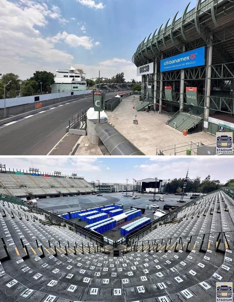 StadiumVagabond's tweet photo. 🏟️ Foro Sol (aka Estadio GNP Seguros), Mexico City 🇲🇽
📸 2023
⚾ Former home of the Diablos Rojos del México
🏎️ Part of the Autódromo Hermanos Rodríguez as the stadium section for the Mexico City Grand Prix
🗓️ Opened: 1993
🪑 Capacity: 25,000 ⚾️
#F1 #ForoSol #FormulaOne https://t.co/Et4tmea39F