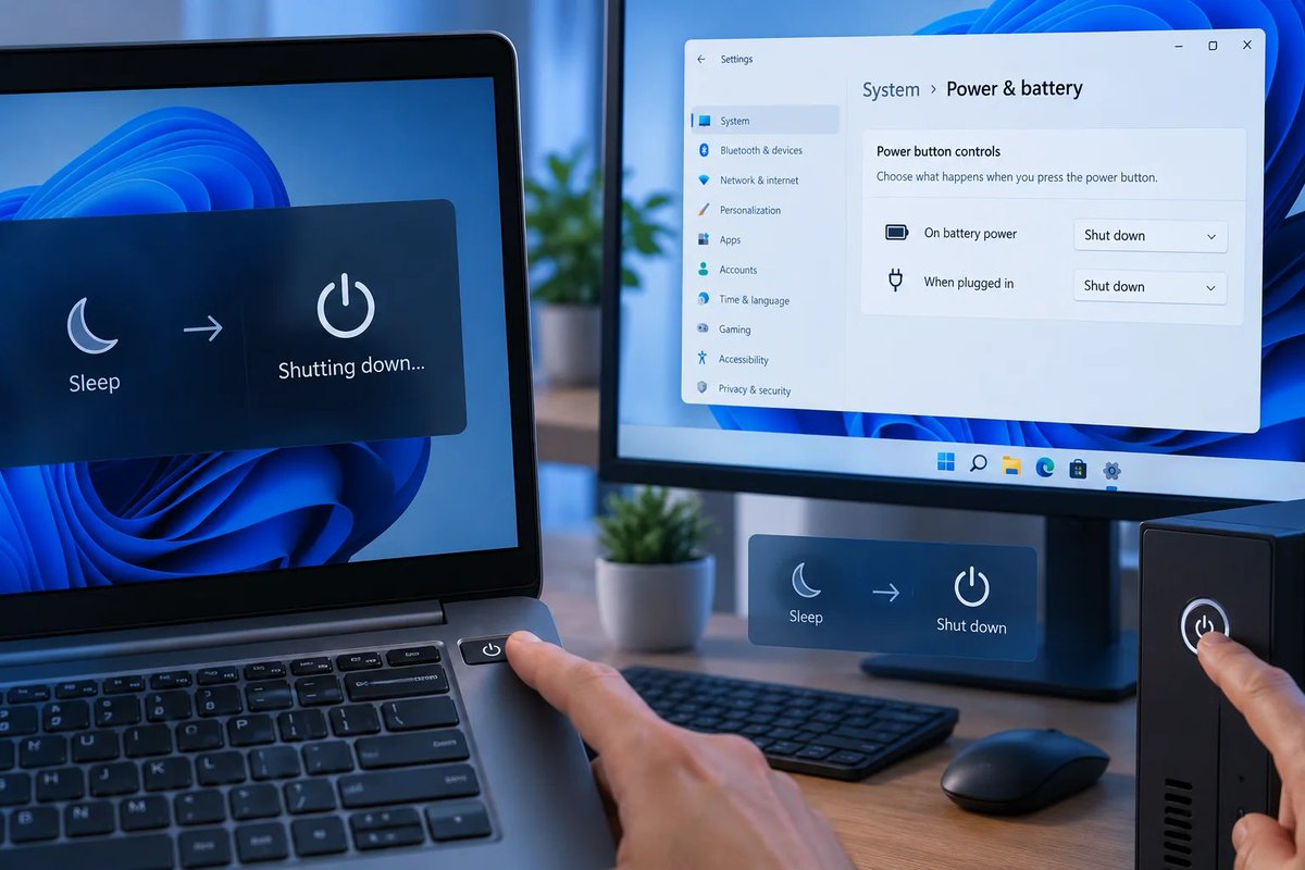 windowsforum's tweet photo. ⚡ Windows 11 can make your power button actually power off your PC instead of tucking it into Sleep. A tiny settings tweak saves clicks—just don’t confuse it with the panic-powered long press.
https://t.co/dezcFNm7aT
#Shutdown #Windows11 #SleepMode #PowerSettings https://t.co/3pchOPeBMJ