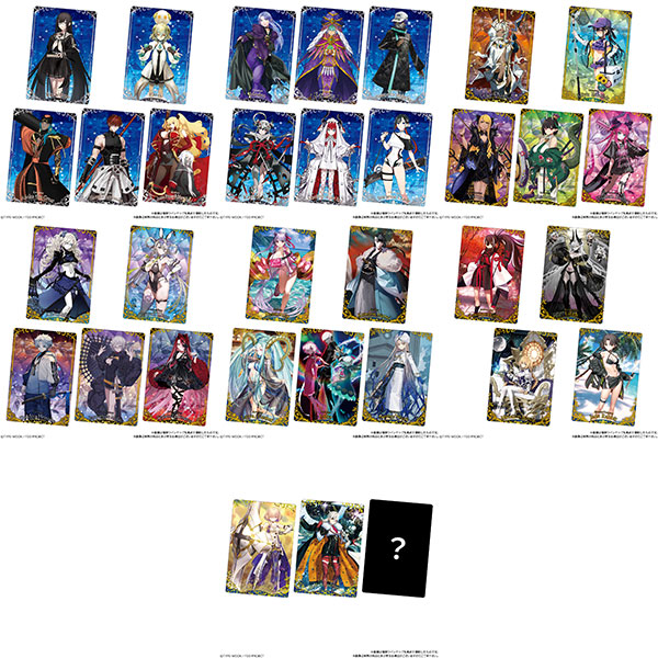 figureandhobby's tweet photo. FGOの人気サーヴァントをカードでコレクション！

【Fate/Grand Order ウエハース15】

カード付きウエハースシリーズ第15弾が登場✨

2026年10月発売予定

アニメイトオンラインで予約受付中！
 https://t.co/xSOlr4Bsq0 https://t.co/u1iQx5rRYw