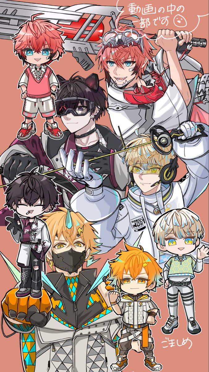 gomashime's tweet photo. 連休🏷️失礼します…！
のんびり気ままに手描き切り抜き動画を作っています。
全反応巡回、無言フォローにてお迎えさせていただきます🙇‍♀️お友達になってください！🤝

#めちゃつえー絵描きさんと繋がりたい https://t.co/O0AQMR7rg5