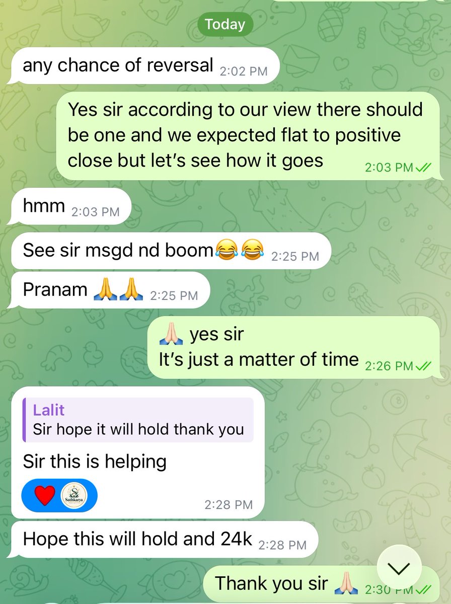 MuzekLuver's tweet photo. Updated today’s nifty view in our telegram group and results are ✅💥🙏🏻

One bad day doesn’t decide the fate of our journey 

#jaisreeram #nifty #nifty50 https://t.co/dBhr9KGlgS