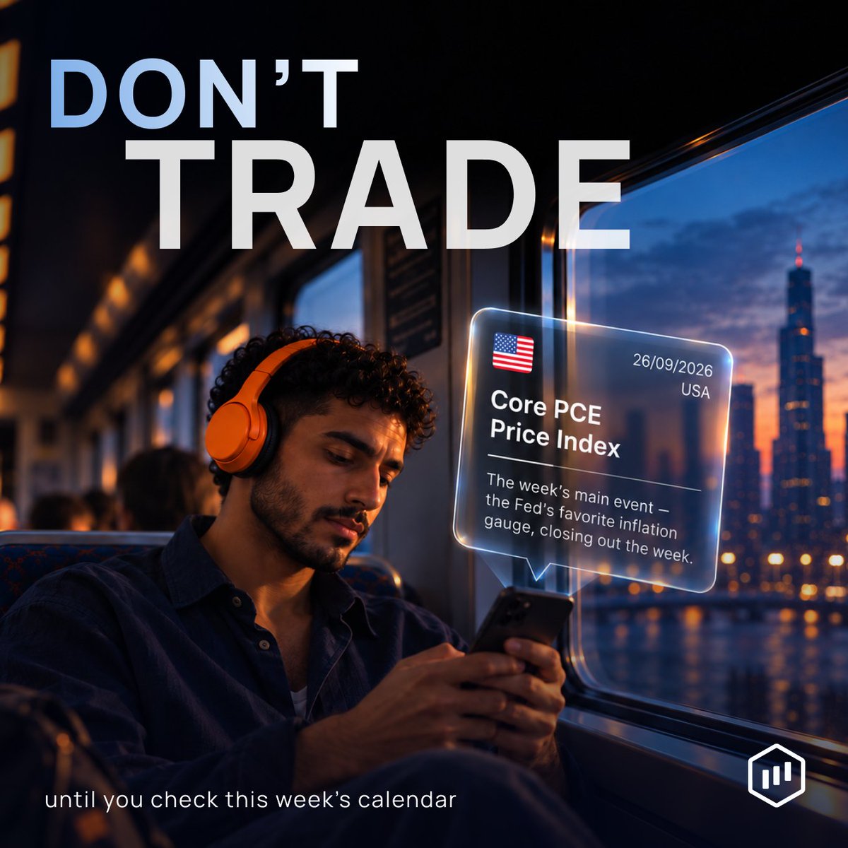 ExpertOption's tweet photo. Three releases build up to Friday this week — PMI data kicks things off Wednesday, GDP and Durable Goods land Thursday, and the Fed's favorite inflation number closes it out.

Mark the dates, stay ready, and trade smart with ExpertOption. https://t.co/RMkq6MlGHX