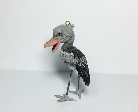 moranbaba's tweet photo. 先日のハシビロコウに続いて、こちらはかなりディフォルメして海外のアニメキャラっぽくなったハシビロコウさんです。
ちょっと意地悪そうな顔してます💦

#クレイアート  #粘土細工
#再製作　#ハシビロコウ　
https://t.co/YLZuKpo2tF
https://t.co/zvmiQJPYk9 https://t.co/DMhKzjiTl1