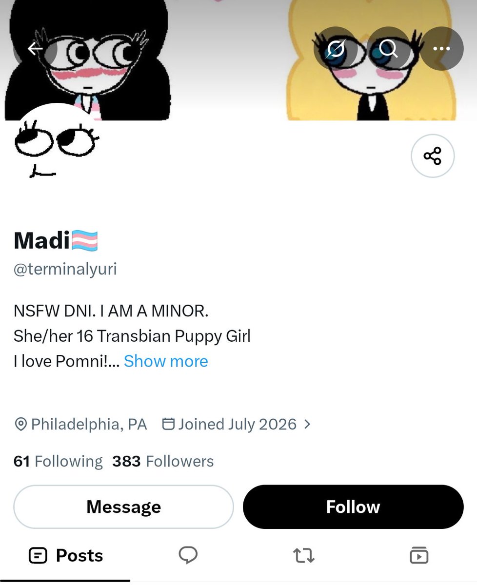 evelynn4evalynn's tweet photo. We shouldn't be giving attention to an account that's obviously someone faking being trans to spread harmful stereotypes and give us all a bad name. https://t.co/W6WXcP5O7p