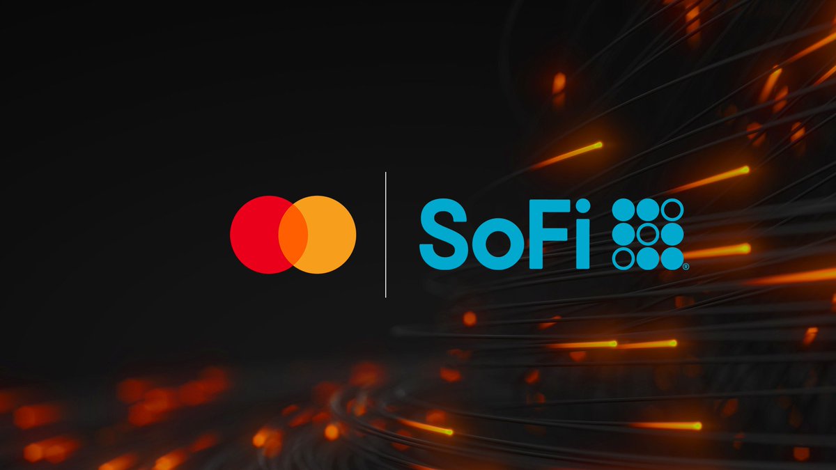 StockMKTNewz's tweet photo. SoFi Technologies $SOFI and Mastercard $MA just announced

"that stablecoin settlement is now live across SoFi Bank’s debit and credit card program, bringing stablecoin settlement through SoFiUSD, issued by a federally regulated bank, to Mastercard’s global payments network" https://t.co/s2a2nyThbZ