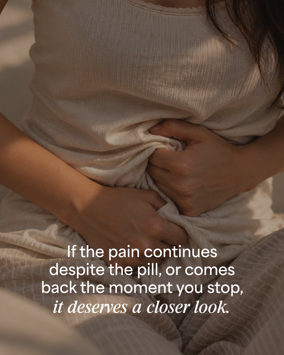 VimeeBindra's tweet photo. The pill can help manage symptoms.
But symptom control isn't the same as treating the disease itself.

If pain persists, worsens, or returns when treatment stops, it's worth asking why.

Because managing the pain matters.
But finding the right answers matters too.
#Endometriosis https://t.co/YhykoEahzv