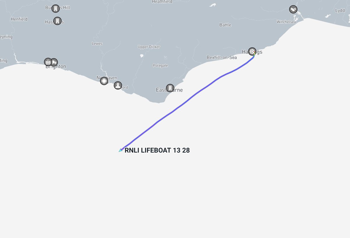 Brittlish's tweet photo. 2 RNLI volunteer lifeboats have just set off to collect illegal migrants.

Not responding to an emergency.
Scheduled pickup.

Volunteers aren't saving lives.
They're completing the delivery.

Your charity donations. Their taxi fare. https://t.co/PYzw8ORzui