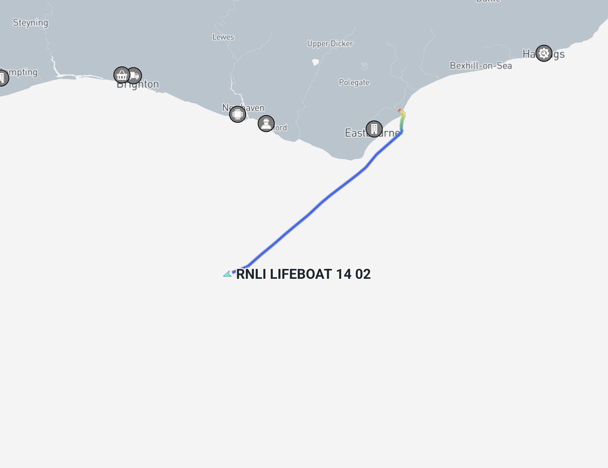 Brittlish's tweet photo. 2 RNLI volunteer lifeboats have just set off to collect illegal migrants.

Not responding to an emergency.
Scheduled pickup.

Volunteers aren't saving lives.
They're completing the delivery.

Your charity donations. Their taxi fare. https://t.co/PYzw8ORzui