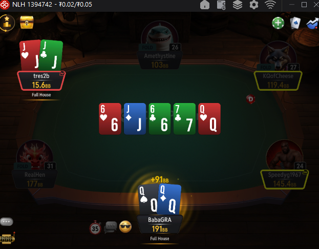 BabaGRA72's tweet photo. Another session in the red🫢 they say the whole week follows the pattern of the Monday—but we don't buy it😁. We're back at it tomorrow—positive thinking🫡💪
#poker #pokergrind #pokergirl https://t.co/pgKGQtxybl