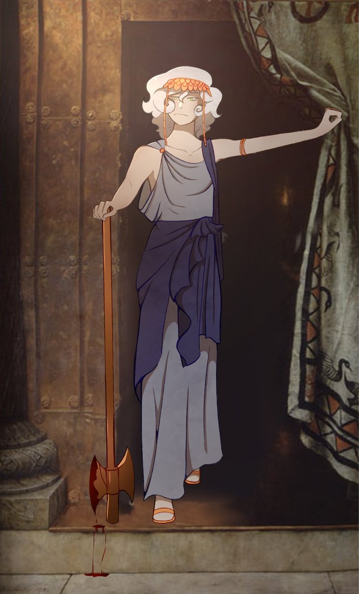 kwai_eclipse_'s tweet photo. So…. clytemnestra…
#panthonsmpfanart #pantheonSMP #SmajorFanart https://t.co/JikheVRVAG
