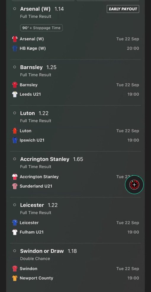 ThomasJord05's tweet photo. Tuesday Night Football ACCA ⚽️ 
📝 3/1 

I don’t see how this one loses…. 

Add To Your Bet Slip - https://t.co/ocSG2IKIG1
Join my free Telegram channel link in the comments below https://t.co/9XHf7uD9s2