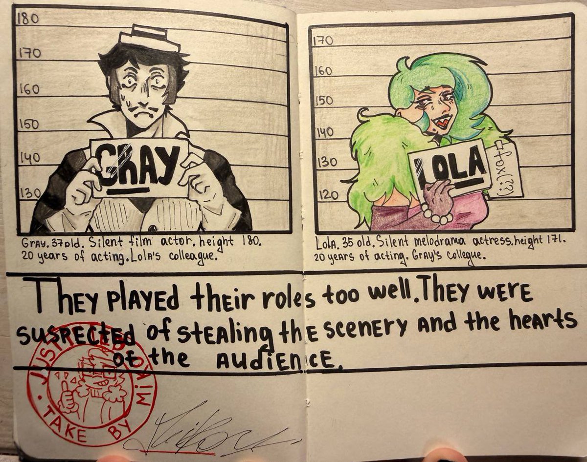 kolyanckis's tweet photo. my sketchbook:p #Lola #Gray #BrawlStarsArtㅤㅤ https://t.co/cNesmsNONX