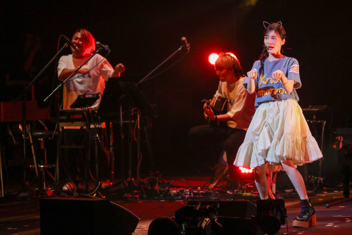 rtn1996's tweet photo. I.K.T5公演目、名古屋
今日も最高でした！

踊りが完成されてきているいがにゃんに続いて、かとにゃんもw
さて来月はこんにゃん、きむにゃん、たにゃかさんは見れるのでしょうか…！？

次はあっという間のファイナルNHKホール…の前に、明々後日金曜日！ #ikutour #IKT https://t.co/DfTlLR42QL