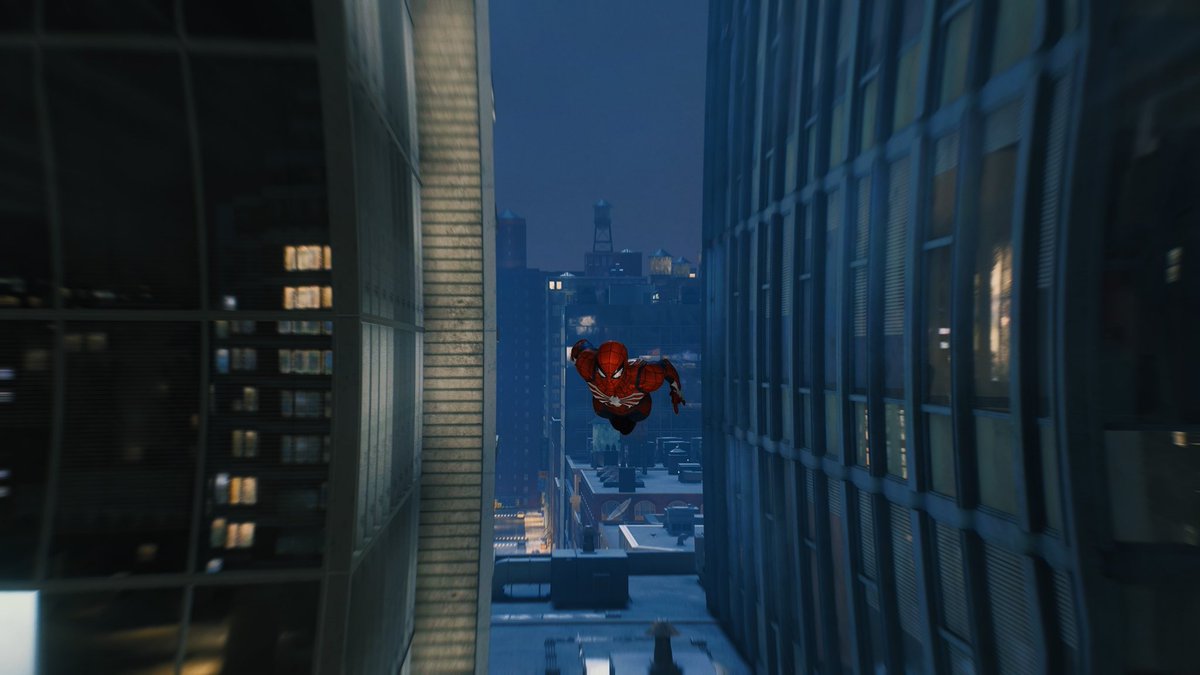 amuka's tweet photo. いい感じのスクショが撮れてふふーんとなるゲーム
#spiderman 
#ps5 https://t.co/jn68uy9KjN