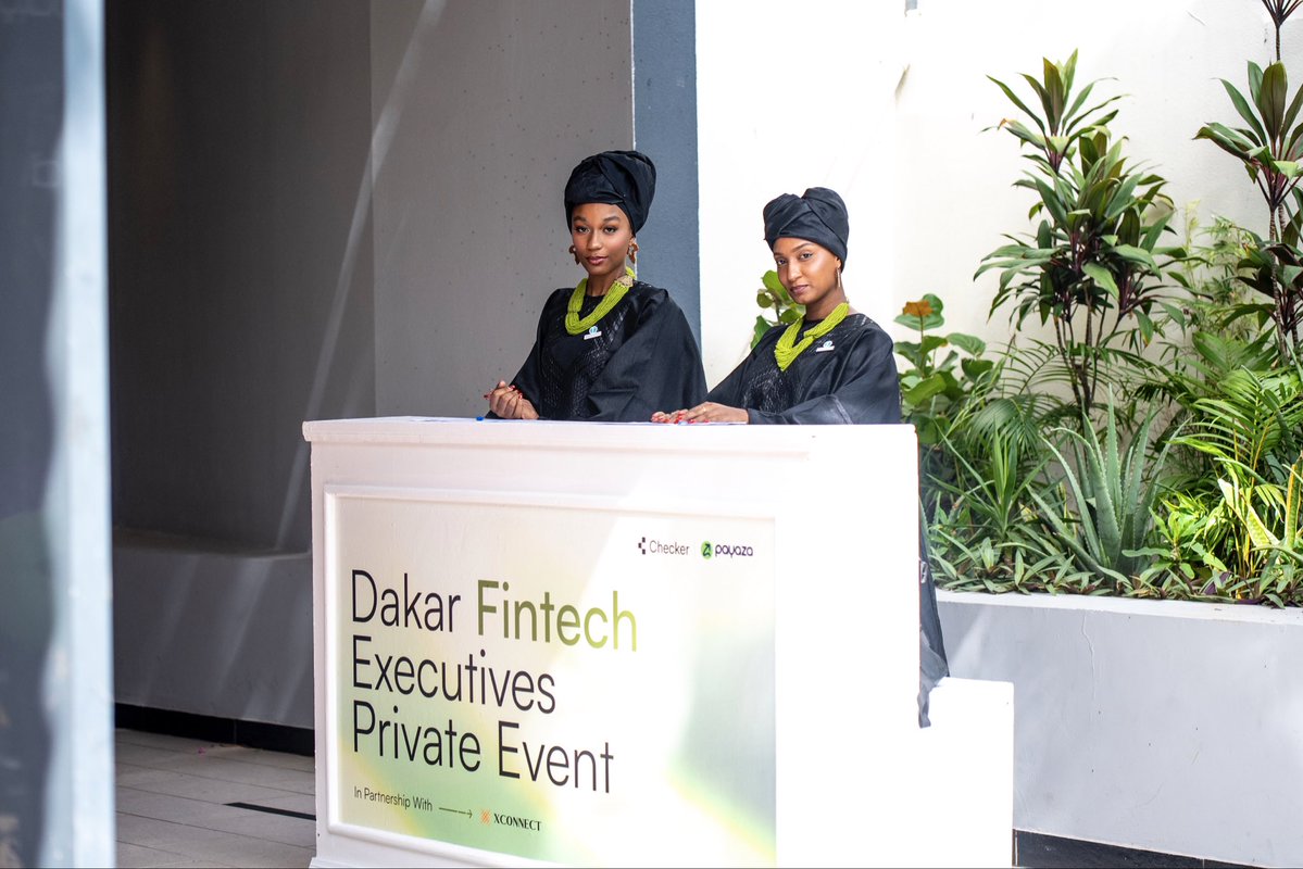 XConnectAfrica's tweet photo. The Dakar Fintech Executives Private Event hosted by @checkercorp &amp; @mypayaza, parterning with @XConnectAfrica brought together fintech leaders, founders &amp; investors to discuss Africa’s next generation of remittance infrastructure.

Thank you to everyone who made it happen.😇🧡 https://t.co/Xt80kwsN2t