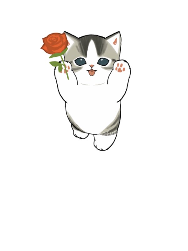 mofu_sand's tweet photo. 受け取ってー！🌹……あっ https://t.co/oCvQWO3tuk